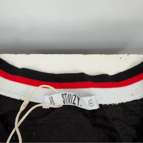 NEW STIIIZY Black Basketball Jersey XL Mens - Picture 4 of 7